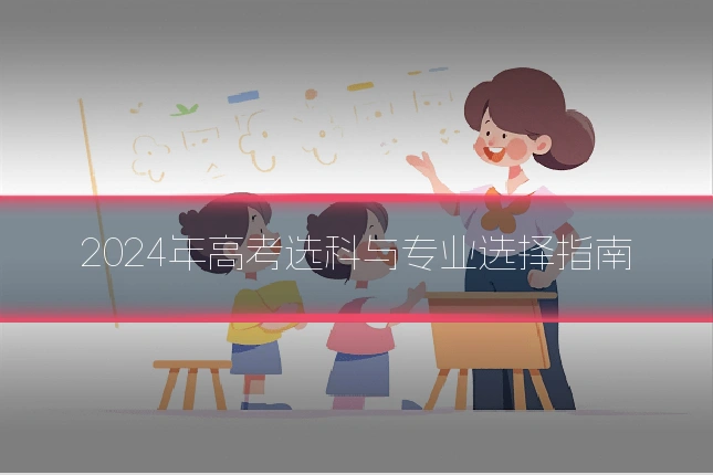2024年高考选科与专业选择指南