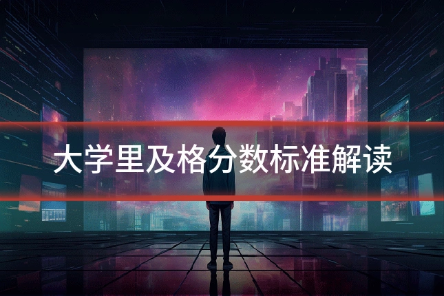 大学里及格分数标准解读