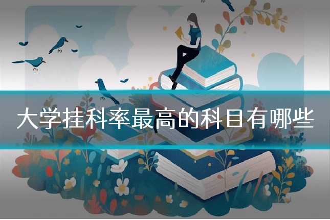 大学挂科率最高的科目有哪些