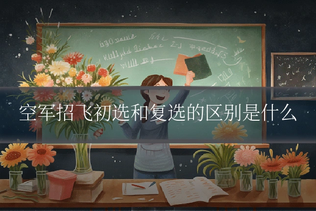 空军招飞初选和复选的区别是什么