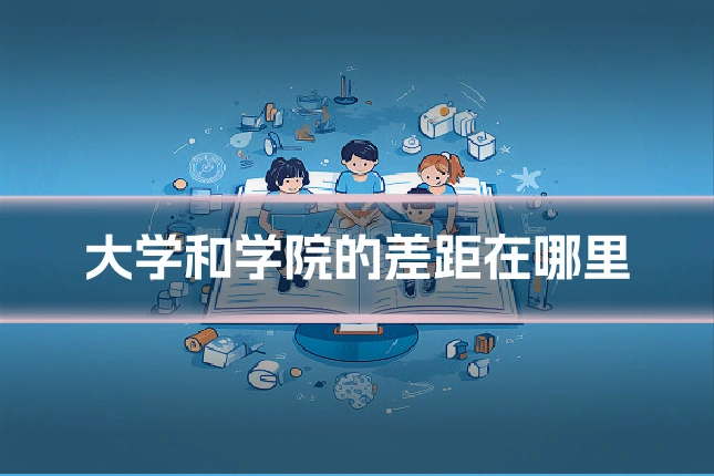 大学和学院的差距在哪里