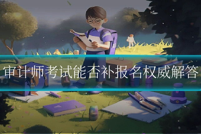 审计师考试能否补报名权威解答