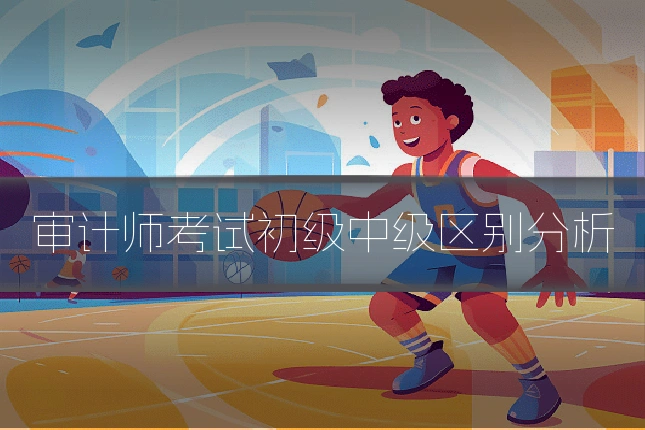 审计师考试初级中级区别分析
