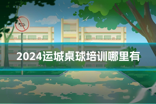 2024运城桌球培训哪里有