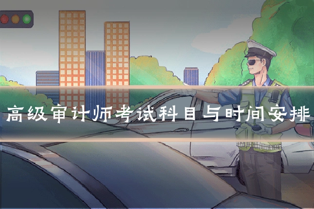 高级审计师考试科目与时间安排