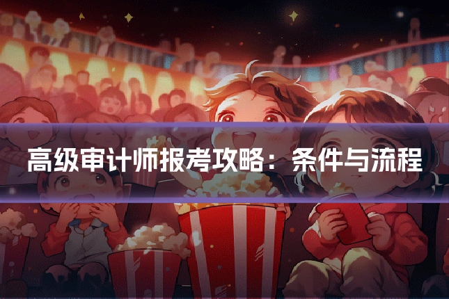 高级审计师报考攻略:条件与流程