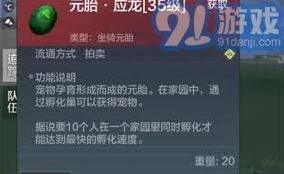 妄想山海应龙获取全流程指南分享