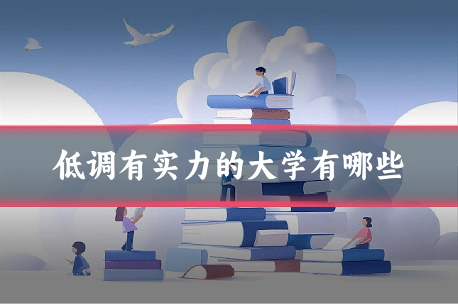 低调有实力的大学有哪些
