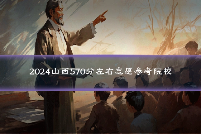2024山西570分左右志愿参考院校