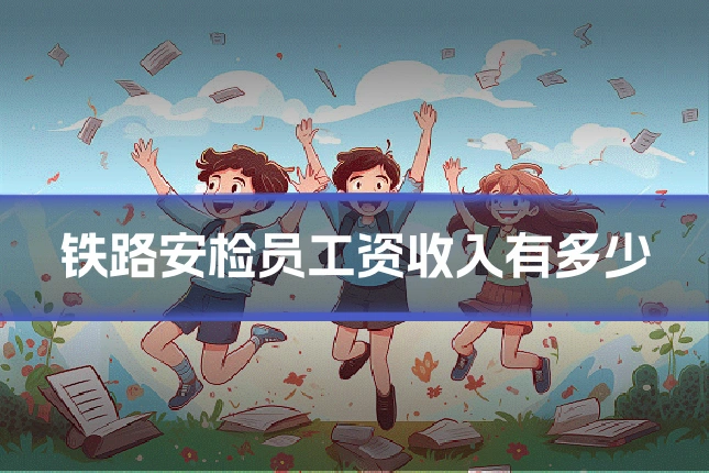 铁路安检员工资收入有多少