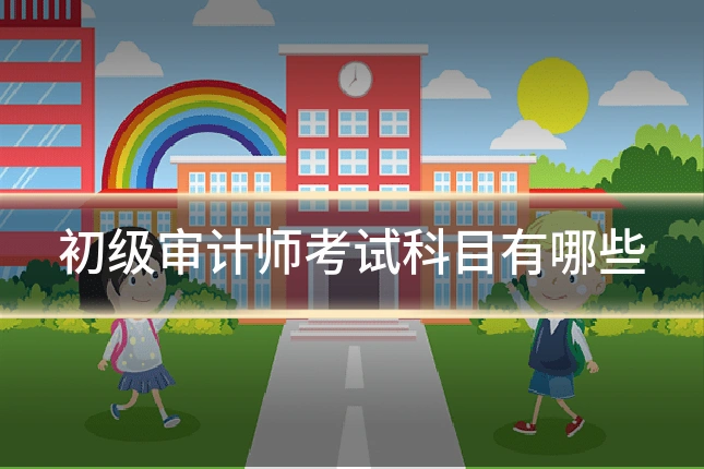 初级审计师考试科目有哪些