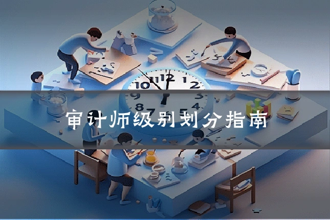 审计师级别划分指南