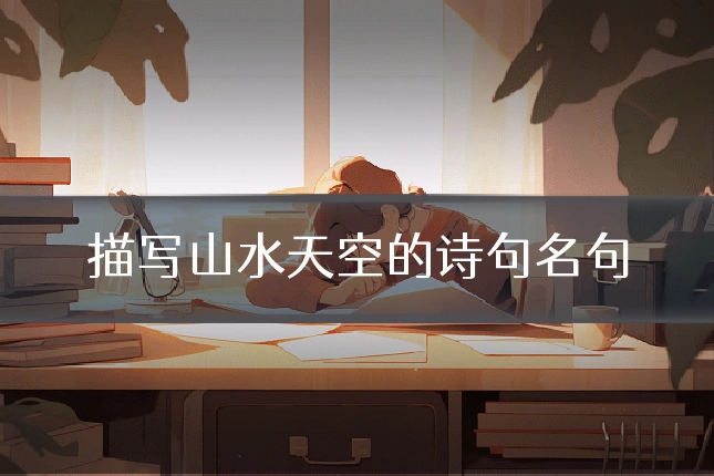 描写山水天空的诗句名句