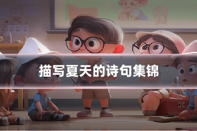 描写夏天的诗句集锦