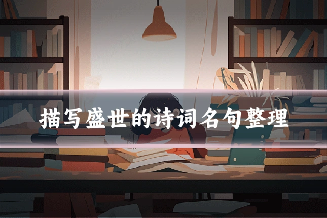 描写盛世的诗词名句整理