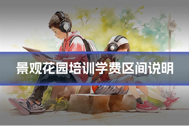景观花园培训学费区间说明