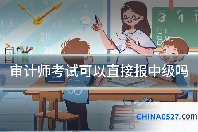 审计师考试可以直接报中级吗