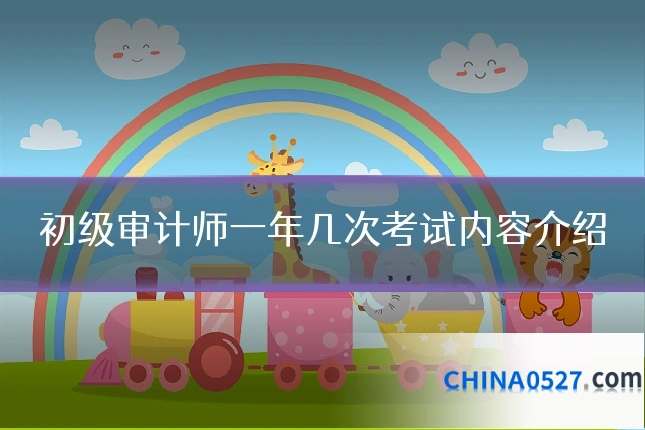 初级审计师一年几次考试内容介绍