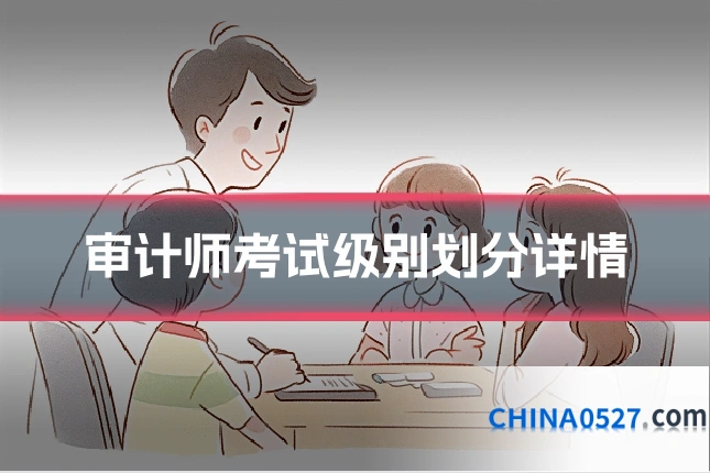 审计师考试级别划分详情