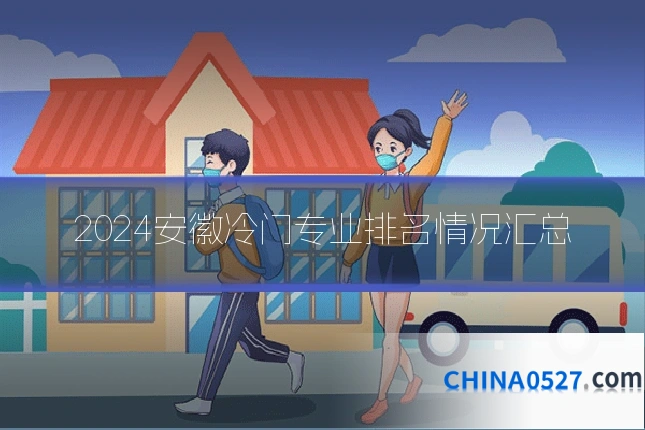 2024安徽冷门专业排名情况汇总