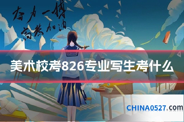 美术校考826专业写生考什么