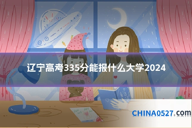 辽宁高考335分能报什么大学2024