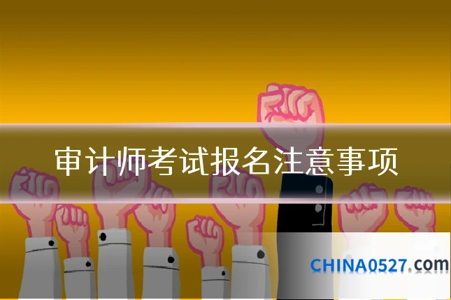 审计师考试报名注意事项