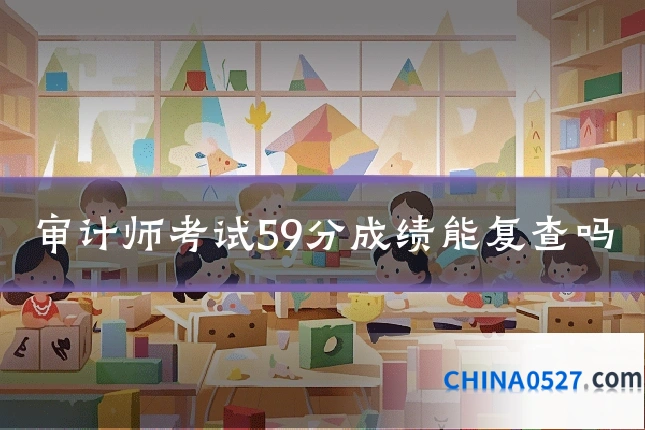 审计师考试59分成绩能复查吗