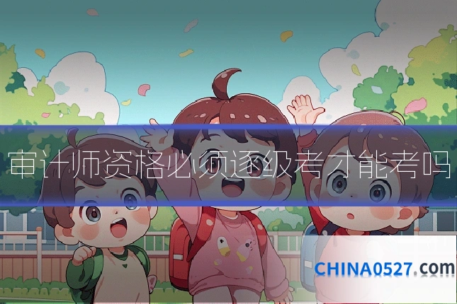 审计师资格必须逐级考才能考吗
