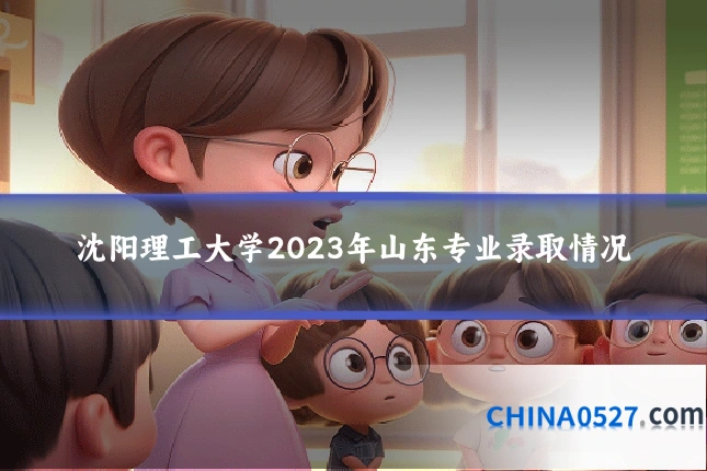沈阳理工大学2023年山东专业录取情况