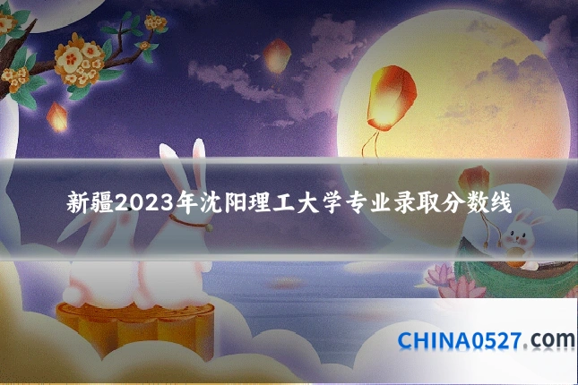 新疆2023年沈阳理工大学专业录取分数线