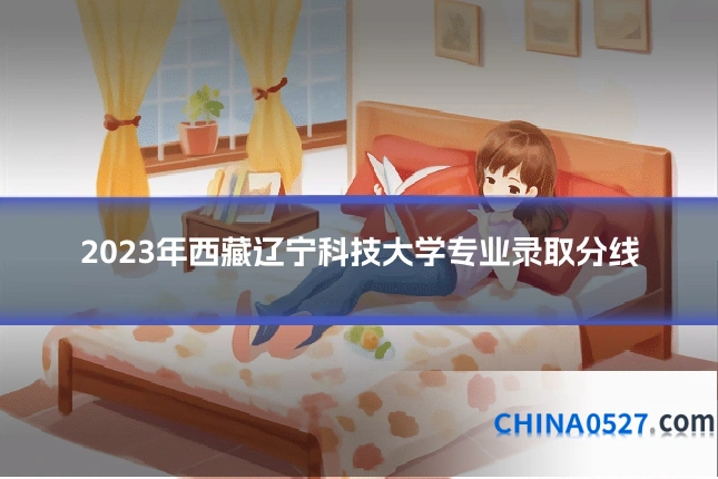 2023年西藏辽宁科技大学专业录取分线