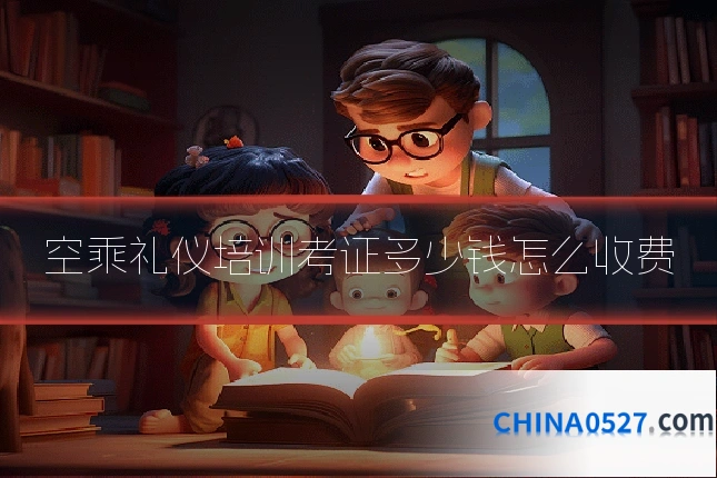 空乘礼仪培训考证多少钱怎么收费