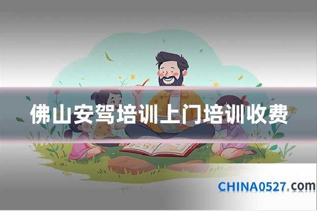 佛山安驾培训上门培训收费