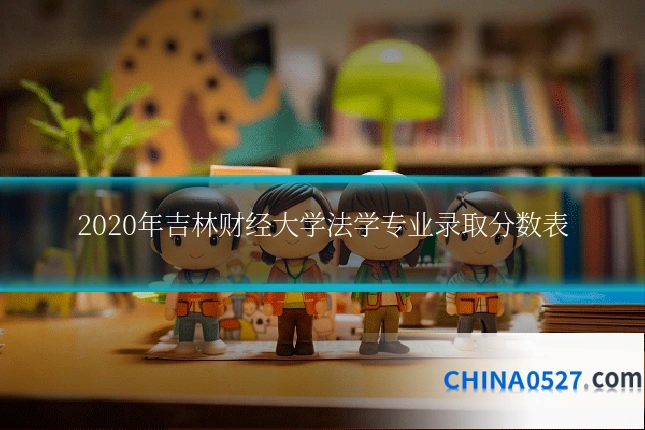 2020年吉林财经大学法学专业录取分数表