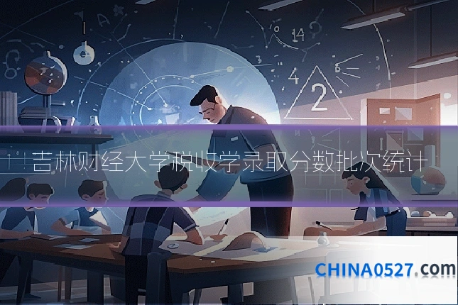 吉林财经大学税收学录取分数批次统计