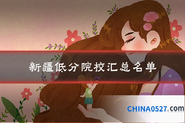 新疆低分院校汇总名单