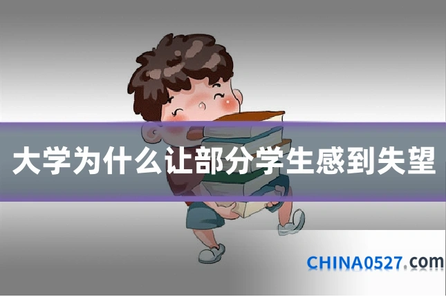 大学为什么让部分学生感到失望