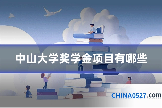 中山大学奖学金项目有哪些
