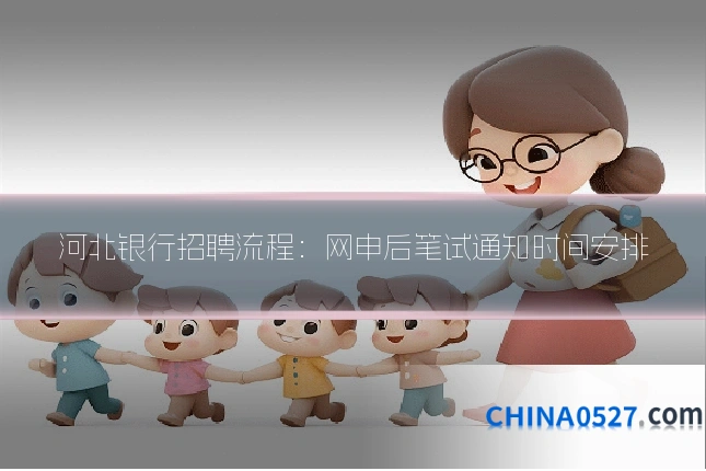 河北银行招聘流程:网申后笔试通知时间安排