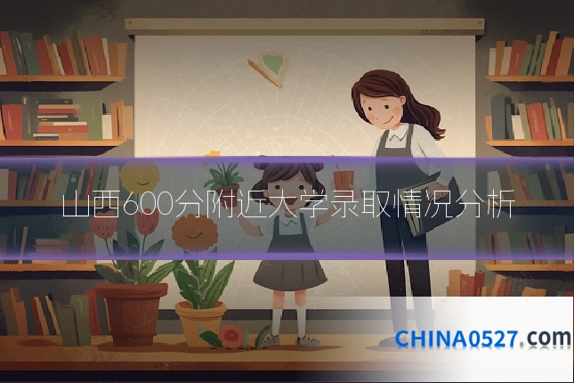 山西600分附近大学录取情况分析