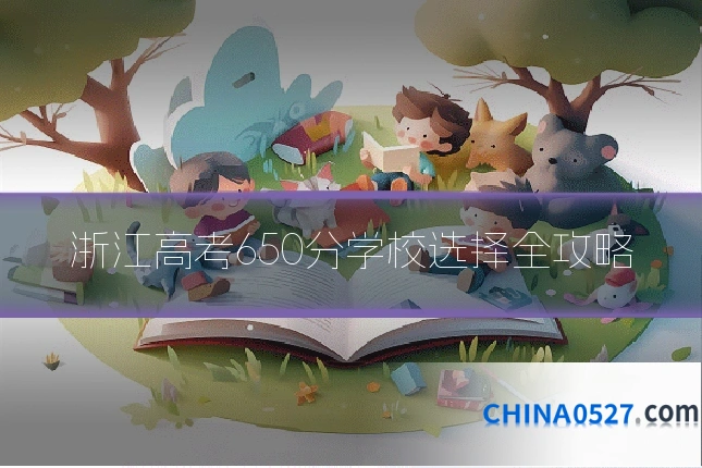 浙江高考650分学校选择全攻略