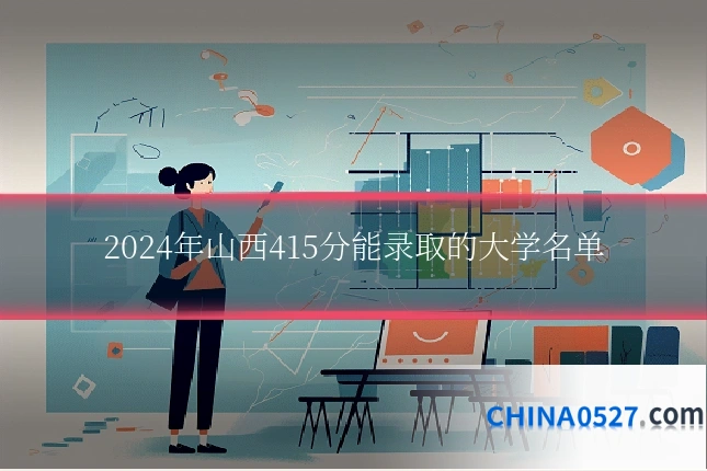2024年山西415分能录取的大学名单