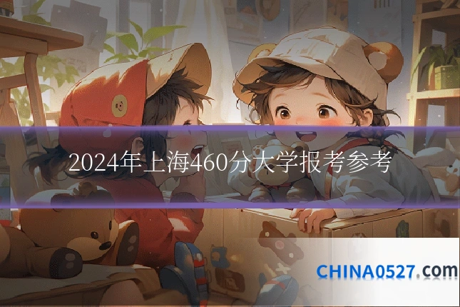 2024年上海460分大学报考参考