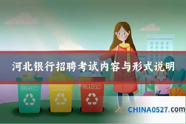 河北银行招聘考试内容与形式说明