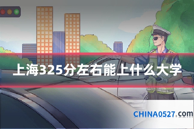 上海325分左右能上什么大学