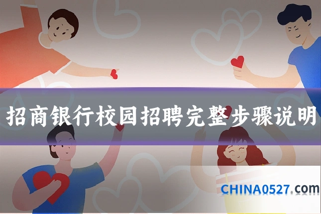 招商银行校园招聘完整步骤说明