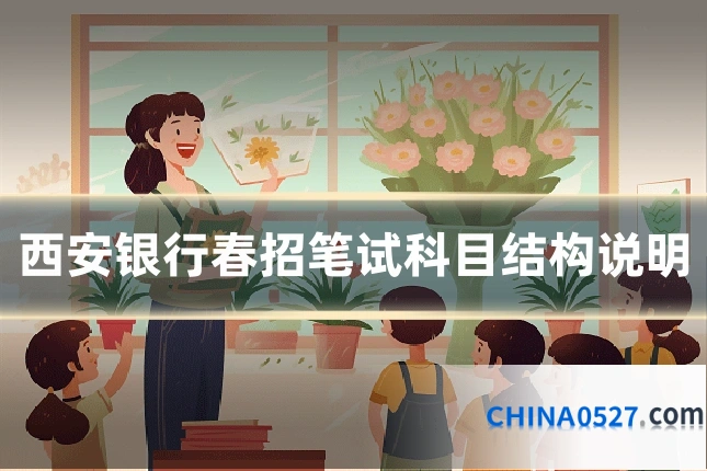 西安银行春招笔试科目结构说明