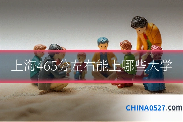 上海465分左右能上哪些大学