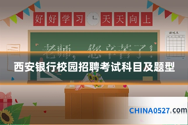西安银行校园招聘考试科目及题型